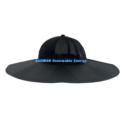 Casquette solaire rechargeable pliable portable KM