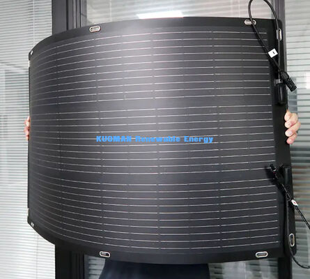 Panneau solaire flexible ETFE film mince 100W 210W Panneaux solaires pour des solutions énergétiques flexibles et légères