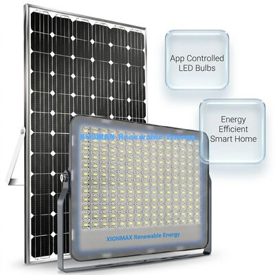 Lumière solaire de rue imperméable à l'eau IP65 avec 15000LM High Lumen et capteur de mouvement pour une utilisation en extérieur