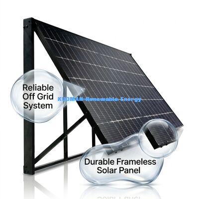 Panneau solaire ultra fin de 30 mm, résistant aux intempéries IP65, panneau photovoltaïque de 24 volts pour un usage domestique et commercial