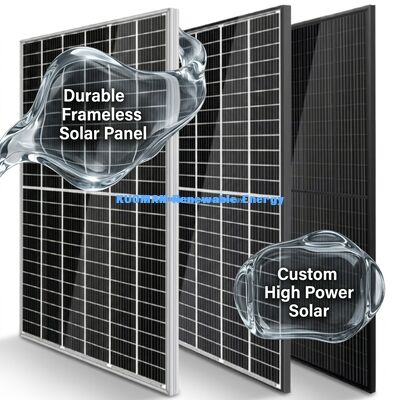 Panneau solaire monocristallin de 250W à 700W, de haute efficacité et durabilité