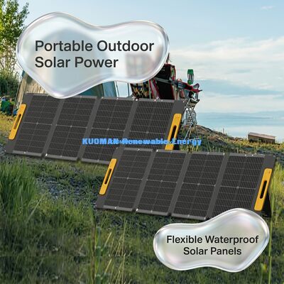 Panneau solaire pliable étanche IP68 100W Max pour téléphone et iPad