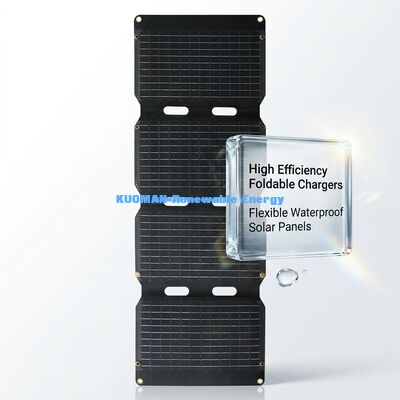 Panneau solaire PERC pliable 40W Chargeur solaire portable pour téléphone portable et ordinateur portable