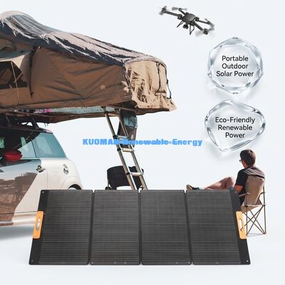 Chargeur de batterie à couverture de panneau solaire pliable imperméable à l'eau de 300 W pour une utilisation en extérieur