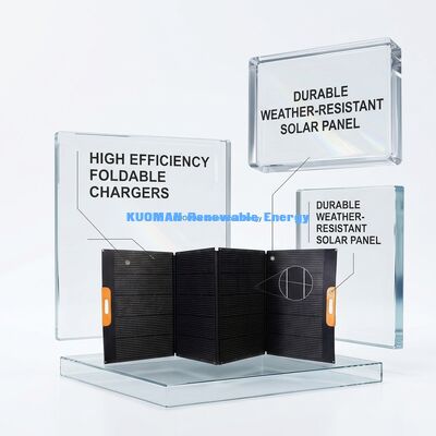 Panneau solaire flexible haute puissance 480W avec conception pliable et résistant aux intempéries pour une énergie portable