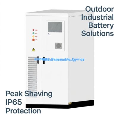 107Batterie ESS commerciale avec technologie LiFePO4 et système évolutif pour le stockage industriel d'énergie
