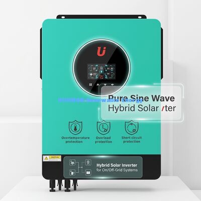 Invertisseur solaire hybride de 10 kW avec 98% d'efficacité et triple protection pour usage domestique et commercial