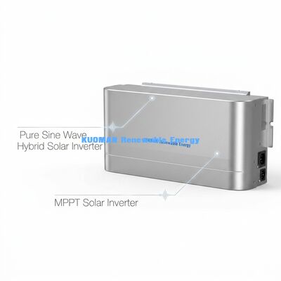 Invertisseur solaire hybride fiable de 11 kW avec sortie d'onde sine pure et double MPPT pour l'alimentation de secours