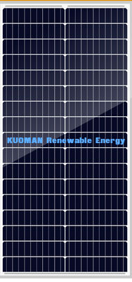 Panneau solaire monocristallin de 60 W avec une efficacité de 17,77 % et un indice IP67 pour les applications à courant élevé