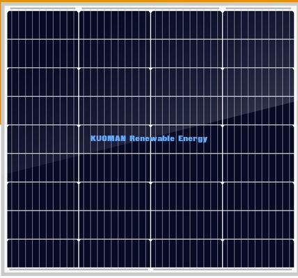 Panneau solaire monocristallin à demi-coupe PERC 600W 182mm 144 cellules 10BB