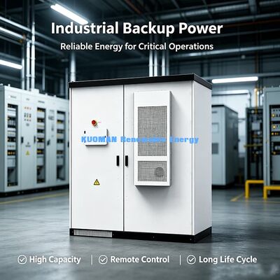 Système de stockage d'énergie de microréseau 768V 215kWh robuste armoire extérieure LiFePO4 batterie ESS