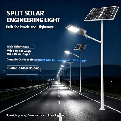 Energy Saving Solar Street Light Zero Operating Cost Outdoor Lighting