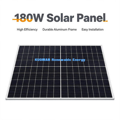 Poids léger 10,87 kg Panneau solaire 200W-210W, panneau photovoltaïque MC4 facile à installer pour caravane et système d'alimentation marine