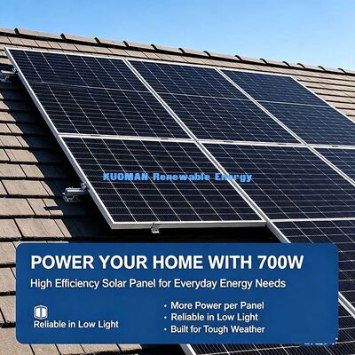 Panneau photovoltaïque extérieur à connecteur MC4