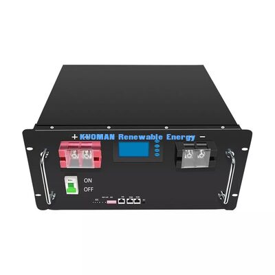 Module de support de batterie LiFePO4 de 48 V 200 Ah avec 8000 cycles profonds et certification UL CE pour le stockage de batteries à domicile
