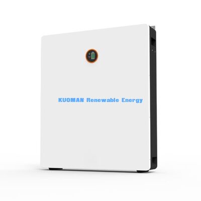 KM 48V 300Ah Populaire LiFePO4 Batterie montée sur le mur Cycles profonds 8000 fois