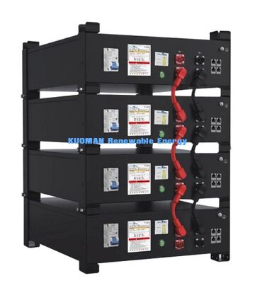 Batterie de stockage d'énergie domestique KM New Energy 51.2V 100Ah LiFePO4 UL9540A UL1973