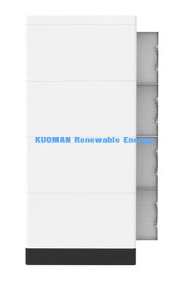 KM NEW POWER 51.2V 400Ah Batterie LiFePO4 empilable avec surveillance en temps réel pour le stockage d'énergie à domicile