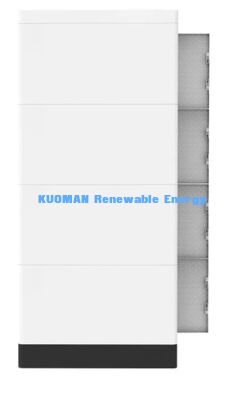 KM NEW POWER 51.2V 400Ah Batterie LiFePO4 empilable avec surveillance en temps réel pour le stockage d'énergie à domicile