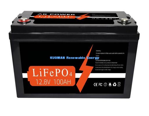Batterie lithium KM New Energy 12V 100Ah cycles profonds batterie personnalisée