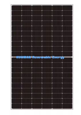 Panneaux solaires monocristallins sur mesure 400-500W avec 22% d'efficacité et conception à demi-cellules