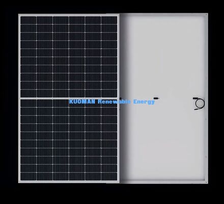 Panneaux solaires monocristallins sur mesure 400-500W avec 22% d'efficacité et conception à demi-cellules