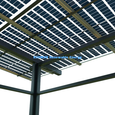 Panneau solaire mono-perc de 540W à 550W avec une efficacité de 22% et une conception en verre sans cadre