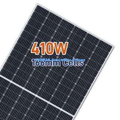 Panneau solaire monocristallin 300W-400W avec cadre en aluminium anodisé pour une haute efficacité