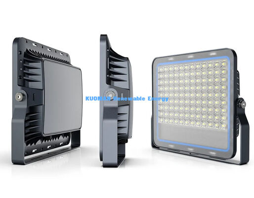 Projecteur solaire étanche IP65 15000LM à haut rendement avec détecteur de mouvement pour éclairage extérieur de paysage