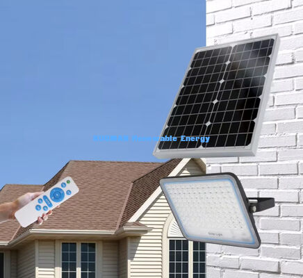Projecteur solaire étanche IP65 15000LM à haut lumen avec détecteur de mouvement pour la sécurité extérieure