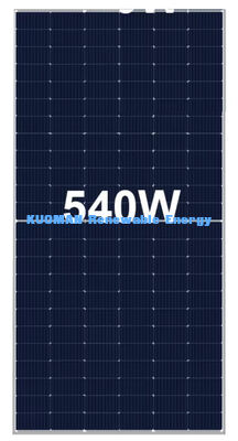 Panneau solaire 500W-600W avec 22% d'efficacité et résistance aux intempéries IP65 pour la production d'énergie industrielle