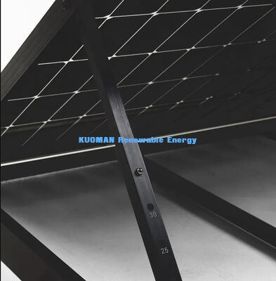 Système de modules solaires de 24 volts avec une efficacité de 22% et un panneau photovoltaïque IP65 résistant aux intempéries