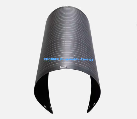 Panel solaire flexible résistant à l'eau à haute efficacité 360° pliable IP68 avec une efficacité de 24,20%