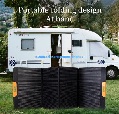 Panneau solaire pliable portable de 480W avec 22% d'efficacité et conception résistante aux intempéries