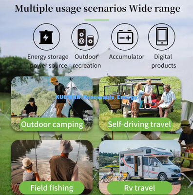 Panneau d'énergie durable de camping à charge solaire portable de 480 W