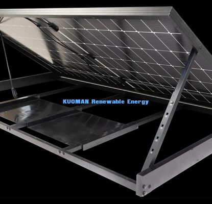 Panneau solaire ultra fin de 30 mm, résistant aux intempéries IP65, panneau photovoltaïque de 24 volts pour un usage domestique et commercial