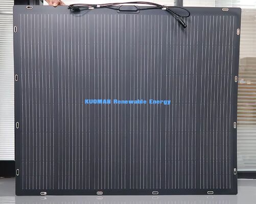 Panneau Solaire Flexible Bifacial 200W - Panneau Solaire en Silicium Polycristallin pour Énergie Propre Renouvelable