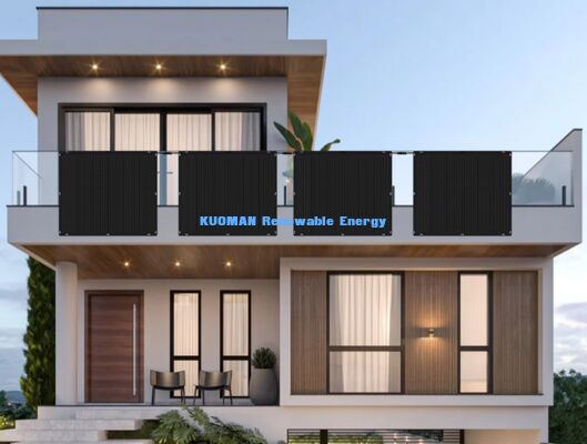 Panneau Solaire Flexible Bifacial 200W - Panneau Solaire en Silicium Polycristallin pour Énergie Propre Renouvelable