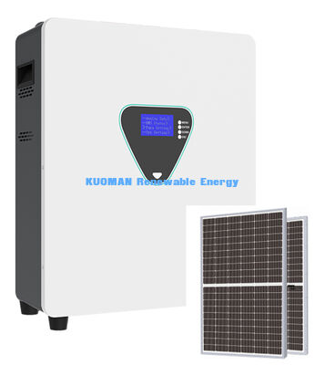 Batterie de stockage d'énergie solaire LiFePO4 montée sur le mur avec 6000 cycles et 25,6/51,2 V pour la sauvegarde à domicile