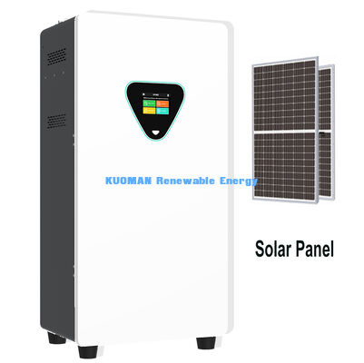 Système de batterie solaire hybride LiFePO4 51,2 V 300 Ah avec 6000 cycles pour le stockage d'énergie domestique hors réseau