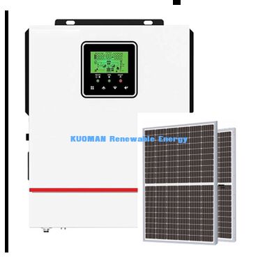 Invertisseur solaire MPPT avec charge maximale 80A et sortie d'onde sine pure pour usage domestique avec commande d'application