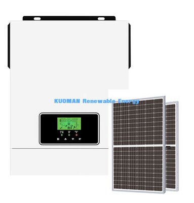 Onduleur 24V hors réseau avec chargeur solaire MPPT 80A, contrôle par application et sortie onde sinusoïdale pure pour systèmes solaires domestiques