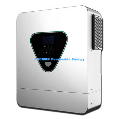 Invertisseur solaire hybride à onde sinusoïdale pure de 11 KVA avec double MPPT et support de batterie au lithium
