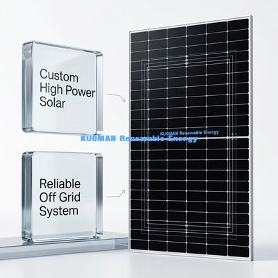Panneau solaire monocristallin IP65 résistant aux intempéries