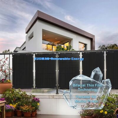 100 watts 360 degrés panneau solaire flexible pliable IP68 imperméable à l'eau pour bateau Yacht toit tente voiture