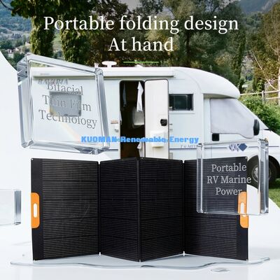 Panneau solaire flexible haute puissance 480W avec conception pliable et résistant aux intempéries pour une énergie portable