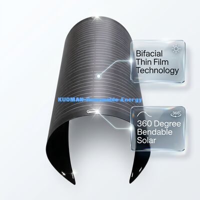 100 watts 360 degrés panneau solaire flexible pliable IP68 imperméable à l'eau pour bateau Yacht toit tente voiture