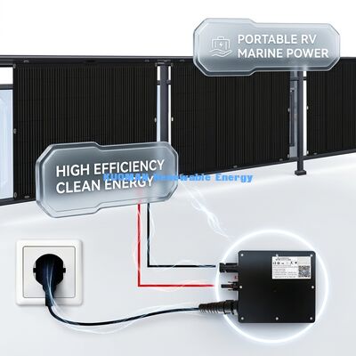 Panneau solaire flexible pliable à haute efficacité de 200W pour l'énergie propre renouvelable