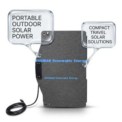 Panneau solaire portable pliable IP68 à 100W