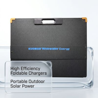 Panneau de chargeur solaire pliable et léger de 300 W, énergie solaire portable pour les voyages en camping sur la plage